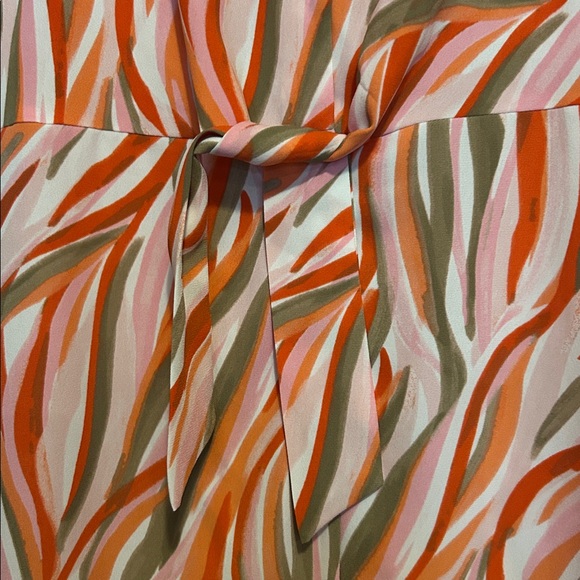 Nine West Collared Button Up Dress Size Medium Pink - Picture 4 of 8